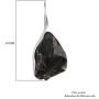 Shop LC 925 Sterling Silver Healing Pain Relief Black Rough Cut Karelian Shungite Dangle Drop Earrings Prom Jewelry for Women Mothers Day Gifts