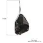 Shop LC 925 Sterling Silver Healing Pain Relief Black Rough Cut Karelian Shungite Dangle Drop Earrings Prom Jewelry for Women Mothers Day Gifts