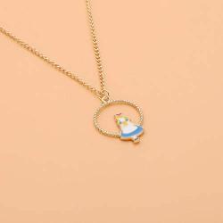 UJIMS in Wonderland Quote Gift Alice Pendant Necklace for Best Friend Fairy Tale Jewelry for Women Girls BFF Friendship Gift