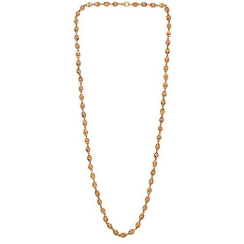 Efulgenz Indian Style Trendy Antique Gold Plated Wedding Bridal Beaded Strand Chain Necklace Jewelry Set