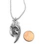 FORGIVEN JEWELRY Samoan Tribal Jesus Necklace on Ball Chain