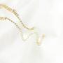 Gangel Gold Silver Butterfly Choker Rhinestone Tennis Chain Fashion Bow-knot Necklace Bling Pendant Jewelry for Party Dating Vacation for Women and Girls(Pack of 1) (Gold)