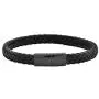 Geoffrey Beene Mens Braided Genuine Leather Bracelet with Stainless Steel Magnetic Closure Geoffrey Beene Mens Braided Genuine Leather Bracelet with Stainless Steel Magnetic Closure