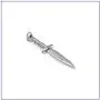 Fusamk Fashion Titanium Steel Dagger Tag Pendant Knife Necklace Fusamk Fashion Titanium Steel Dagger Tag Pendant Knife Necklace