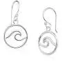 Big Apple Hoops - Polish Handcrafted Wave Line in Round Hoop Drop Dangle Earrings Made from Genuine 925 Sterling Silver in Shiny Polish Stylish Simple Design Brand Jewelry Fashion Gift for Women Big Apple Hoops - Polish Handcrafted Wave Line in Round Hoop Drop Dangle Earrings Made from Genuine 925 Sterling Silver in Shiny Polish Stylish Simple Design Brand Jewelry Fashion Gift for Women