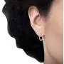 La Joya 3/4-2 Carat Total Weight (ctw) Lab Grown Diamond Hoop Earrings for Women- White Rhodium or Yellow Gold Plated 925 Sterling Silver Earrings - With Superior GH Color And SI Clarity Diamonds La Joya 3/4-2 Carat Total Weight (ctw) Lab Grown Diamond Hoop Earrings for Women- White Rhodium or Yellow Gold Plated 925 Sterling Silver Earrings - With Superior GH Color And SI Clarity Diamonds