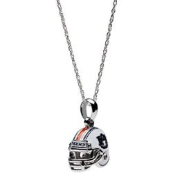 Auburn University Necklace | Auburn Tigers Football Helmet Pendant Necklace | Officially Licensed Auburn University Jewelry | AU Charms | Auburn Tigers | Auburn University Jewelry | Stainless Steel
