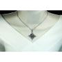 Witches Knot Necklace, with 18'' Snake chain, Witchs Star the Magic Knot Wiccan Pendant 4-Pointed Celtic Star Charm Triquetra Wicca Magick Pure Stainless Witches Knot Necklace, with 18'' Snake chain, Witchs Star the Magic Knot Wiccan Pendant 4-Pointed Celtic Star Charm Triquetra Wicca Magick Pure Stainless