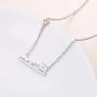 925 Sterling Silver Heart Snow Caps Mountain Range Necklace/Ring Gift for Women Teen Girls Hikers Outdoor Lovers