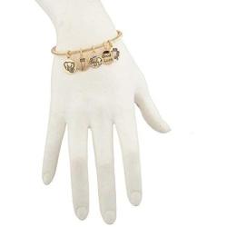 LUX ACCESSORIES Good Luck Charm Bangle Bracelet