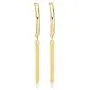 GELIN Bar Dangle Drop Stud Earrings in 14k Yellow Gold - Bar Jewelry for Women GELIN Bar Dangle Drop Stud Earrings in 14k Yellow Gold - Bar Jewelry for Women