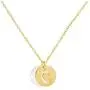 Initial Pendant Necklace for Women Girls - 26 Capital Letters Alphabet Circle Pendant Necklaces 18K Gold Plated | A-Z Monogram Name Necklace Chain Personalized for Women Men Jewelry Gifts Initial Pendant Necklace for Women Girls - 26 Capital Letters Alphabet Circle Pendant Necklaces 18K Gold Plated | A-Z Monogram Name Necklace Chain Personalized for Women Men Jewelry Gifts