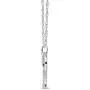 Sterling Silver Diamond Heart Pendant Necklace (1/6 cttw, I-J Color, I2-I3 Clarity), 18''