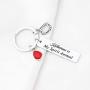 KEYCHIN Vampire Fans Gift American TV Show Inspired Jewelry Damon/Stefan Salvatore Is My Spirit Animal Keychain Horror Movie Peripheral Gift