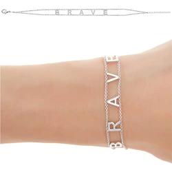 Empowered by Maya J Brave Bracelet