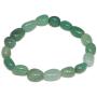 Mindfulness Gems Natural Tumbled Healing Stones Bracelet for Women - Premium Gemstone Beads Stretchy Chakra Crystals Bracelet