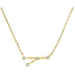 PAVOI 14K Gold Plated Astrology Constellation Horoscope Zodiac Necklace 16-18''