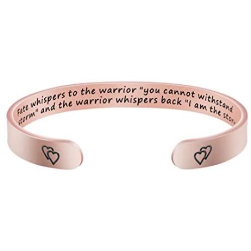 Joycuff Inspirational Bracelet Friendship Gifts for Her Girl Women Daughter Jewelry Best Friend BFF Cuff