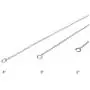 BENIQUE 925 Sterling Silver Necklace Extenders for Women - Made in USA, Solid Sterling Silver Fine Chain, Dainty Durable Strong Removable, Set of 3