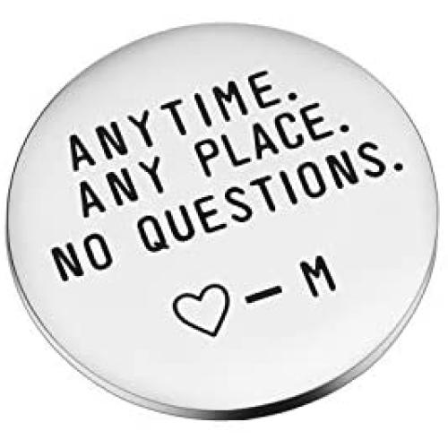 CJ&M from Mother to Son Mom and Son Gift Going Away to College 16th Birthday Military Deployment Child Jewelry Graduation Guardian Angel Token