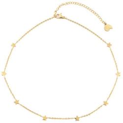 Happiness Boutique Women Star Necklace in Gold Color Delicate Necklace Star Pendants Stainless Steel Jewelry