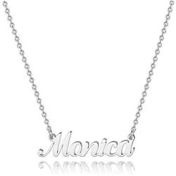 Hidepoo Custom Name Necklace Personalized – Stainless Steel Customized Name Pendant Necklace,Dainty Letter Name Necklace Chain Custom Personalized Jewelry Gifts for Women Girls