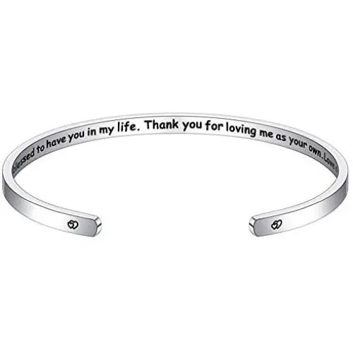 M MOOHAM Mom Gifts Bracelet from Daughter Son, Engraved Quote Grandmother Granddaughter Bracelets Gifts, Mom Bracelets Mother’s Day Present Gifts for Mom Grandma Christmas Birthday