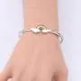 CENWA Rainbow Baby Bracelet for New Mom Even Miracles Take a Little Time Cuff Bracelet Pregnancy Wish Gift
