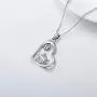 Rikelus 925 Sterling Silver Sea Turtle Pendant Necklace Jewelry Gifts for Christmas Birthday Rikelus 925 Sterling Silver Sea Turtle Pendant Necklace Jewelry Gifts for Christmas Birthday