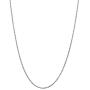 Sterling Silver 1.1mm Diamond-Cut Rope Chain Necklace Solid Italian Nickel-Free, 14-36 Inch Sterling Silver 1.1mm Diamond-Cut Rope Chain Necklace Solid Italian Nickel-Free, 14-36 Inch