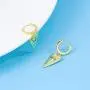Dainty Huggie Hoop Earrings for Women 14K Gold Plated Delicate cute Cross Star Evil Eye Dangle Sleeper Earrings Dainty Huggie Hoop Earrings for Women 14K Gold Plated Delicate cute Cross Star Evil Eye Dangle Sleeper Earrings