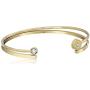 Michael Kors Logo Disc and Pave Jewelry Gift Cuff Bracelet