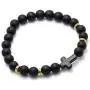 Xusamss Fashion 8MM Matte Agate Beads Bracelet Cross Elastic Link Bracelet,7 1/2 Wrist Xusamss Fashion 8MM Matte Agate Beads Bracelet Cross Elastic Link Bracelet,7 1/2 Wrist