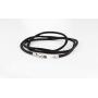 Mixiueuro 3mm Black Silk Cord Chain Necklace With Upgrade Ultra Thin Light New Models Stainless Steel Clasp, Hand Made Feel Smooth And for Men Women children