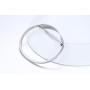VNOX Free Engraving-Stainless Steel Medical Alert ID Bangle Bracelet,Gold Plated/Silver,7.4''-8.0''