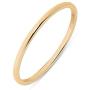 Highstreet .925 Sterling Silver or 14K Gold Plated Tarnish Resistant Stackable Extreme Comfort Rings | Hypoallergenic, and Worry-Free wear
