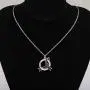 Lupus Disease Purple Ribbon Clip-on Charm/Necklace Lupus Awareness Gift Purple Awareness Lupus Survivor Jewelry