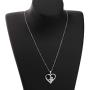 BEKECH Otter Necklace Otter Lovers Gifts Just A Girl Who Lovers Otters Sea Animal Heart Pendant Jewelry Gift for Women Girls Friends Family Otter Girls Gift
