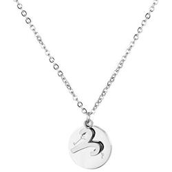 Zodiac Sign Necklace Zodiac Symbol Necklace Zodiac Constellation Sign Symbol Necklace Birthday Gift for Women Girls