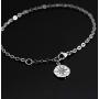 Gift for Daughter • Sterling Silver CZ Diamond Starburst Bracelet • Daughter Gifts from Mom Dad • Teen Girls Adult Daughter • Encouragement Gifts for Women • Motivational Inspirational Jewelry