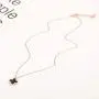 Dainty 16” Designer Inspired 18k Gold Plated Single Clover Charm Choker Style Necklace Dainty 16” Designer Inspired 18k Gold Plated Single Clover Charm Choker Style Necklace