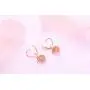 S925 Sterling Silver Heart Dangle Drop Stud Earrings for Women Girl