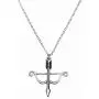 Sportybella Archery Charm Necklace - Girls Bow and Arrow Jewelry, for Women, Teens and Girls