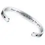 AryaHozel Inspirational Bracelet for Women Motivational Cuff Bangle Engraved Mantra Quote Stainless Steel Jewelry Personalized Gifts for Her Teen Girls Friendship Bracelet Birthday Graduation Presents