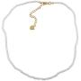 ZENGORI 1 Pcs 3mm Faceted Natural Multi-Kind Gemstones Bead Choker Necklace Adjustable Handmade Jewelry