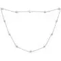 JADMIRE Sterling Silver 4mm Swarovski Zirconia Round-Cut Station Necklace, 18'' or 36'' JADMIRE Sterling Silver 4mm Swarovski Zirconia Round-Cut Station Necklace, 18'' or 36''