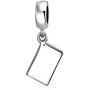 Personalize Bookkeeper Accountant Math Wiz Calculator Dangle Bead Charm For Women Oxidized .925 Sterling Silver Fits European Bracelet
