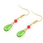Jojos Bizarre Adventure Drop Earrings Anime gold Dangle Earrings for Women Jean Pierre Polnareff Earring Cosplay Accessories