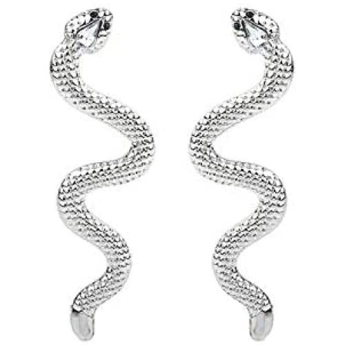 Snake Serpent Drop Dangle Earring Personalised Vintage Animal Jewelry for Women
