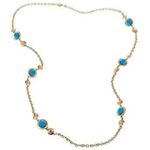 Kenneth Jay Lane KJL New York Social Necklace Kenneth Jay Lane KJL New York Social Necklace